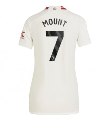 Manchester United Mason Mount #7 Koszulka Trzecich Kobiety 2023-24 Krótki Rękaw